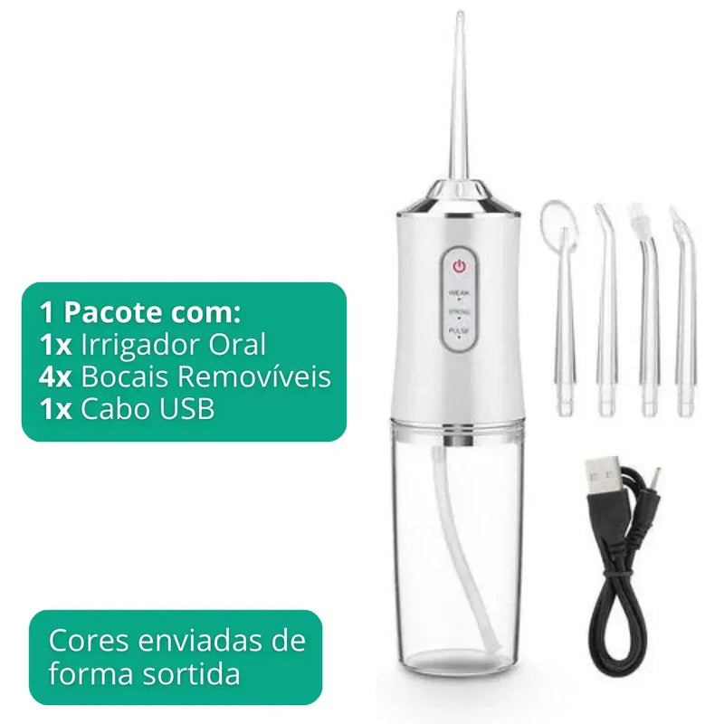 Irrigador bucal elétrico PowerClean